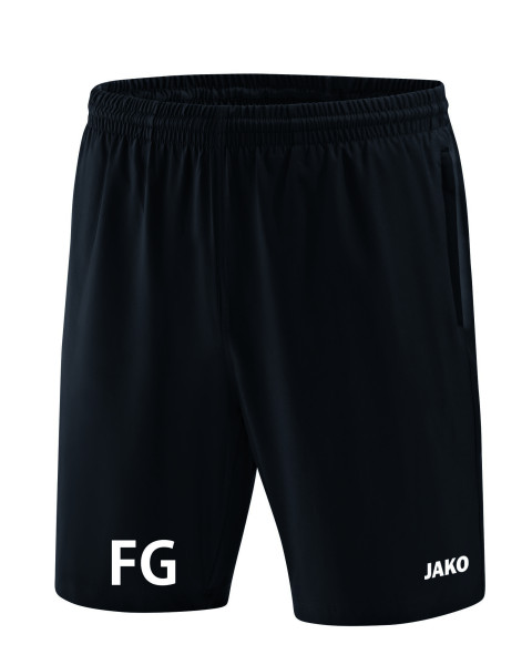 Short Profi 2.0 Schwarz mit Reißveschluß Taschen