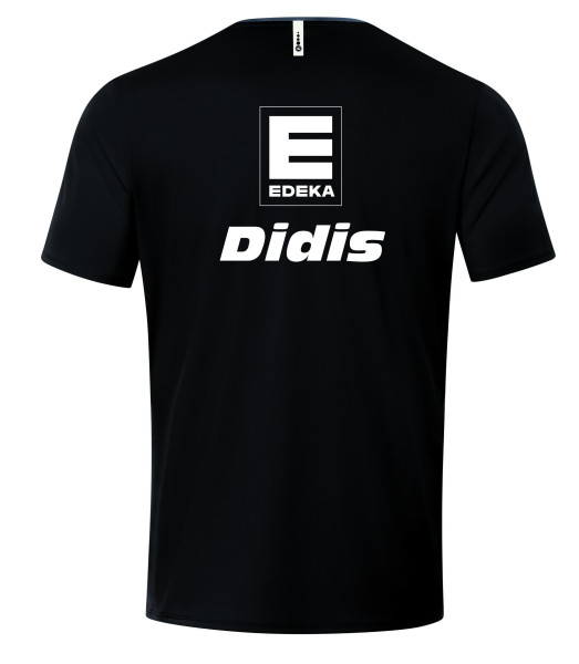 T-Shirt Aufwärmshirt schwarz/anthrazit